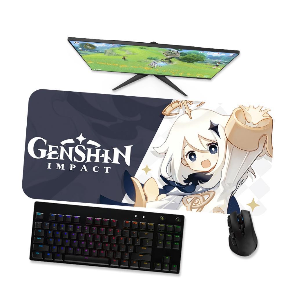 Mouse Pad GENSHIN IMPACT PAIMON 1 Mousepad Gamer Grande 90x40 80x40 60x40 70x30 45x40