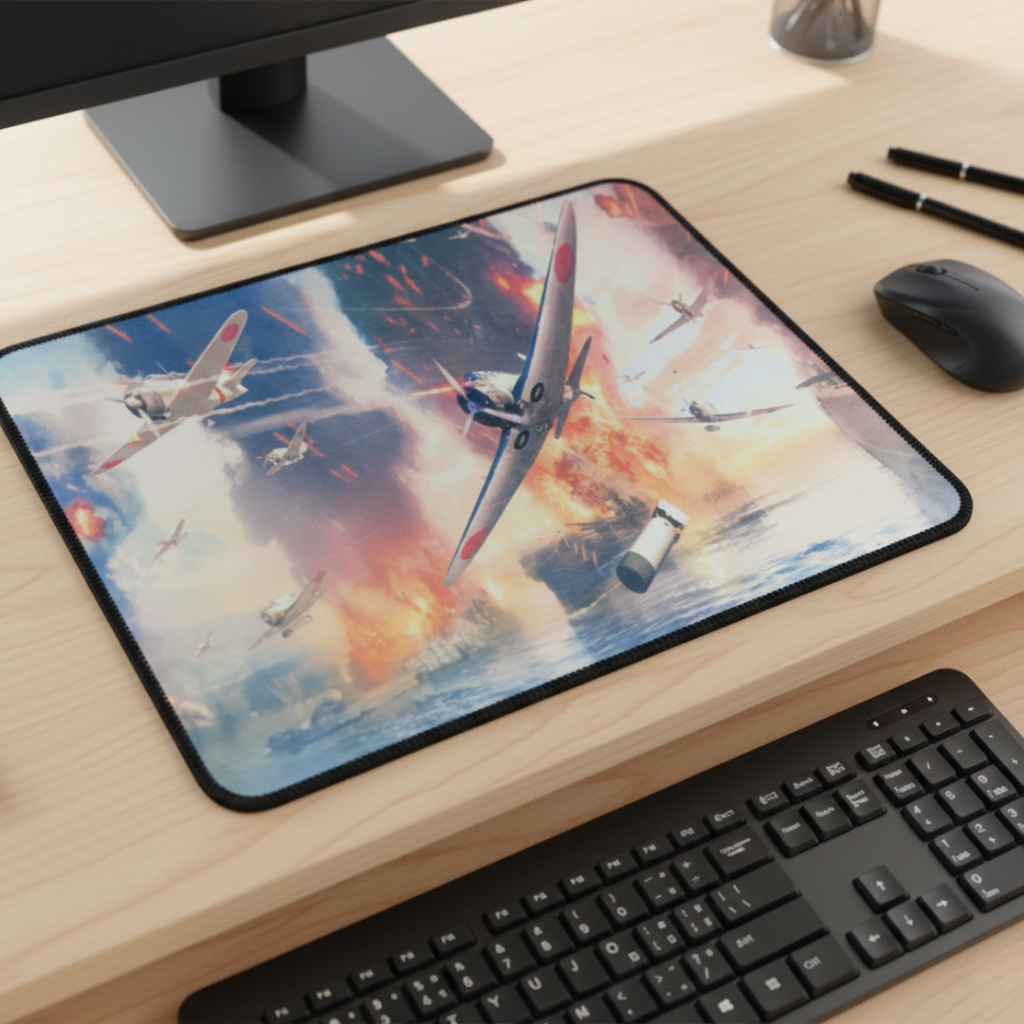 KIT 03 Mousepad 29x25 Deskpad Antiderrapante Estampado