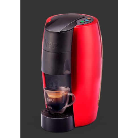 Cafeteira de Espresso 3 Corações LOV 1250W - Extração Silenciosa e Design Moderno