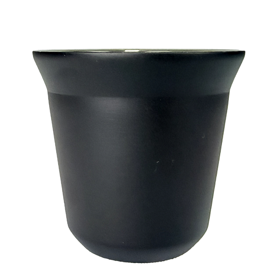 Copo Térmico Inox Café Espresso 80ml Parede Dupla Preto