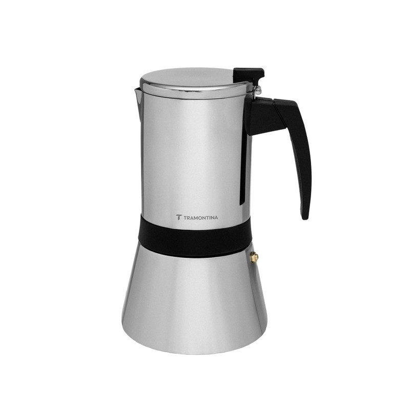 Cafeteira Italiana Tramontina em Aço Inox Para Espresso 600 ml 61768050