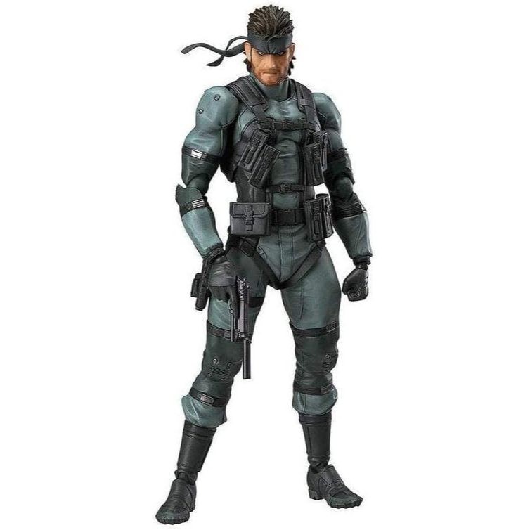 Max Factory figma Metal Gear Sólido 2 Filhos De LIBERTY Solid Snake MGS2 ver . Novodireto Do Japão