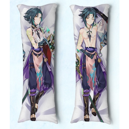 capa dakimakura  Genshin Impact Xiao 11 Vários Tamanhos