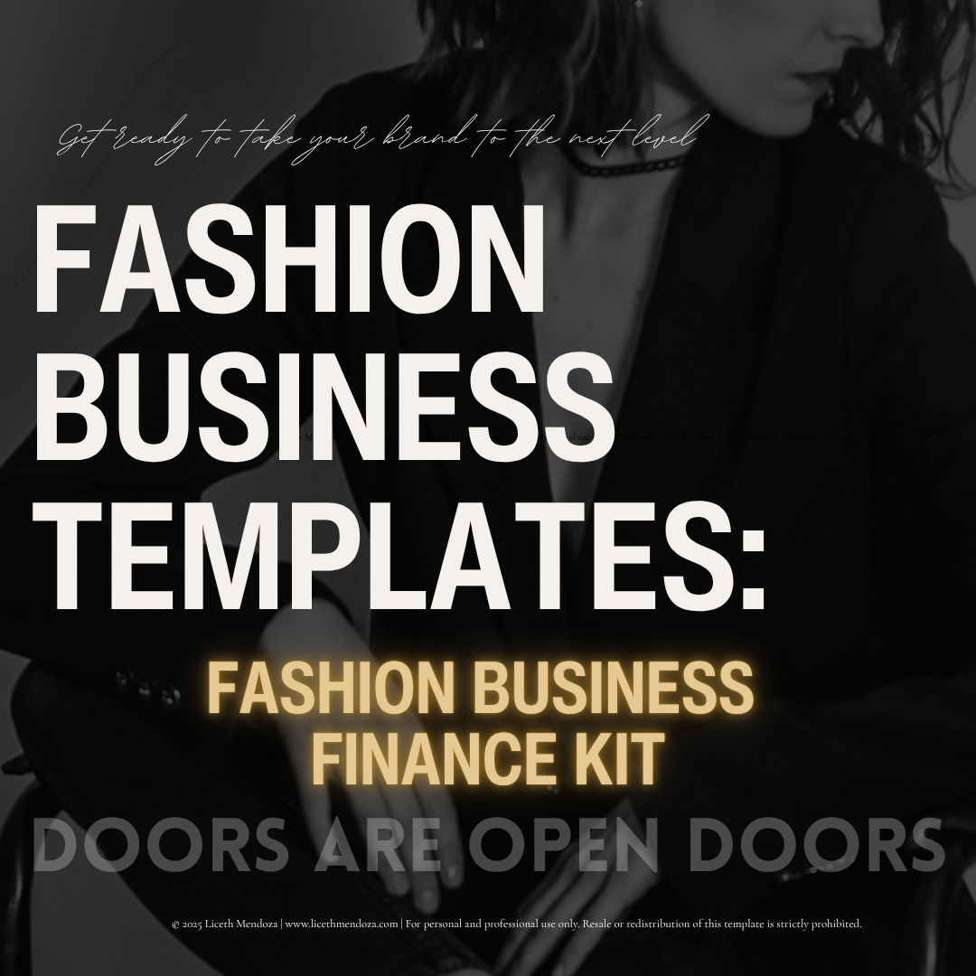 Fashion Business Finance Kit