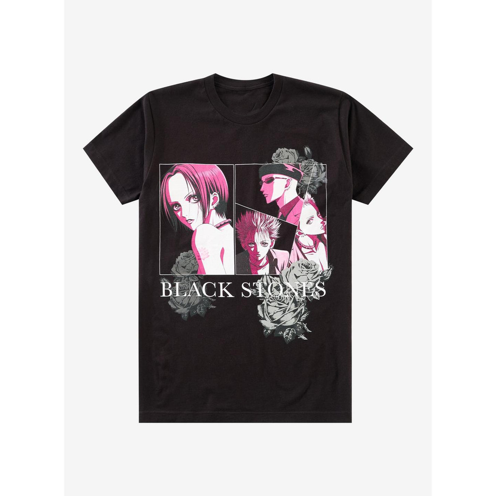 Camiseta Masculina Feminina Nana Black Stones Personagens Mangá T-shirt Unissex Anime Envio Imediato