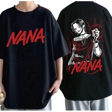 Camiseta Algodão anime Nana Osaki Moda Camisa Blusa Estampada TrendBox Mania