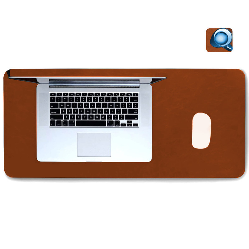 TAPETE MESA ESCRITÓRIO 70X40 DESKPAD + suporte copo