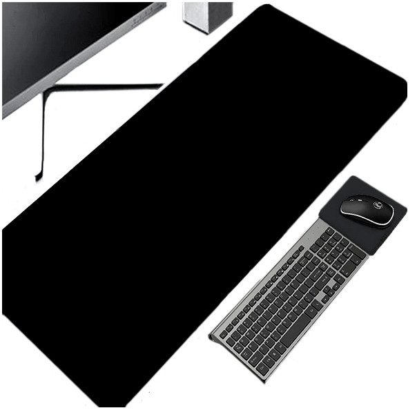DeskPad gamer Em Couro 100x30cm + porta copo