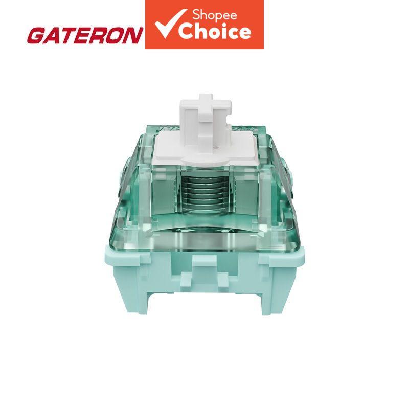 GATERON Magnético Jade Pro Teclado Switches Linear Fábrica Pré-Lubrificado Configuração Livre Viagem 20mm Interruptores