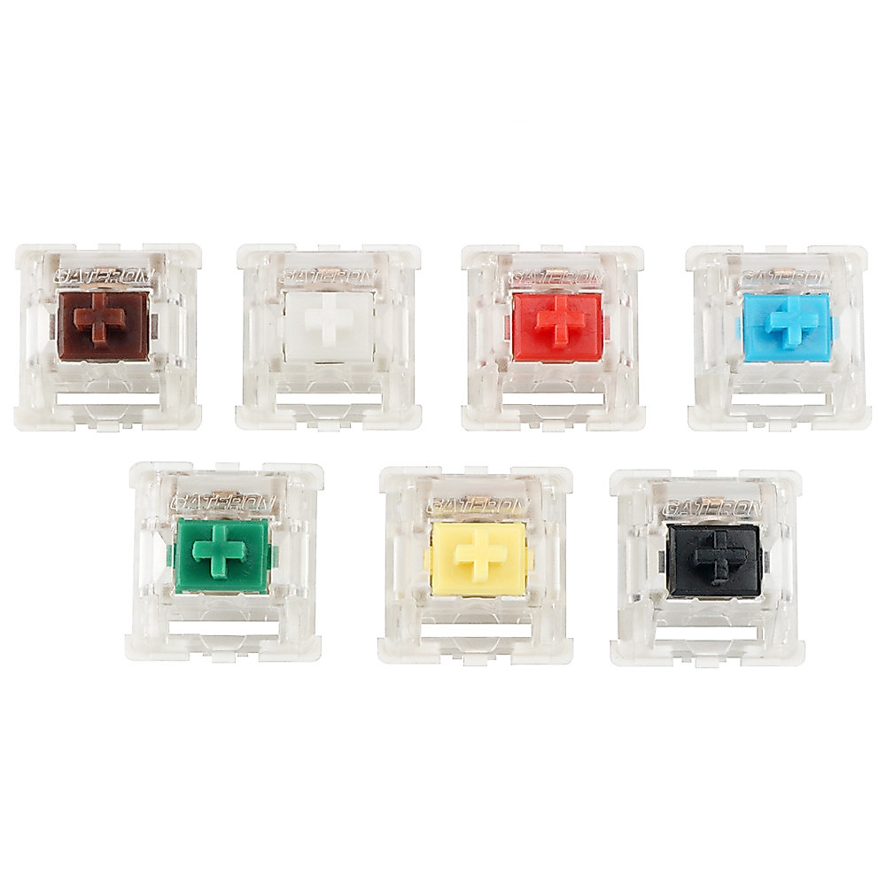 Gateron gateron SMD remendo eixo RGB KS-9 eixo de troca quente tripé eixo teclado mecânico interruptor do corpo