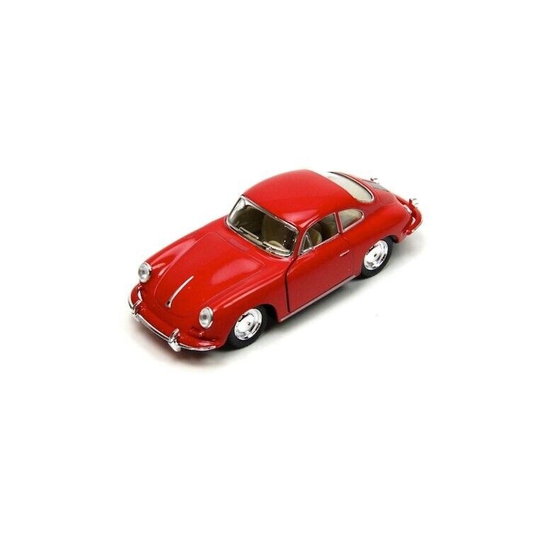 Miniatura Porsche 356B Carrera  Esc 1:32 13cm Metal Vermelho