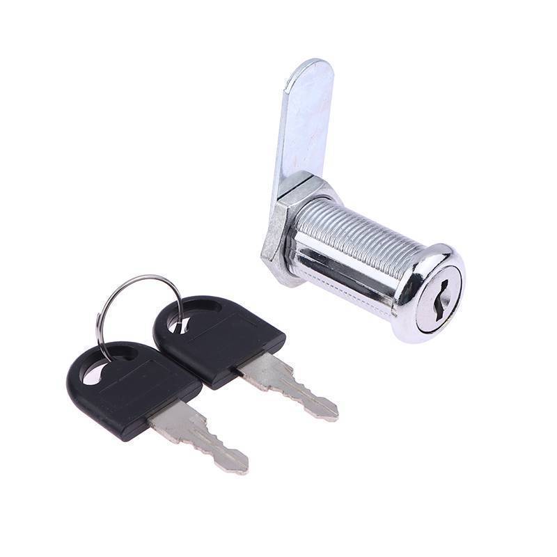[Nis] Cilindro De Liga De Metal Com 2 Chaves Segurança Lo Armário De Móveis Porta De Armazenamento Desk Cabinet Para Esc