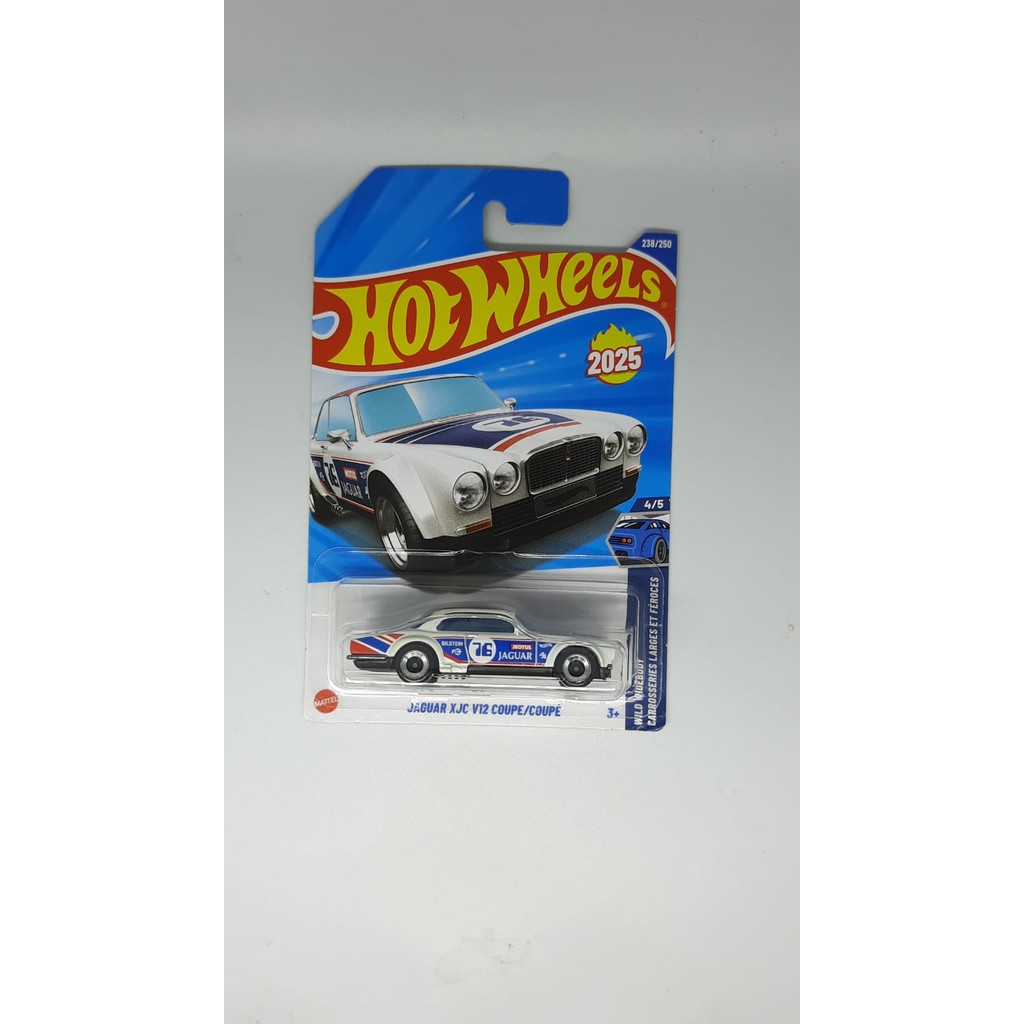 Carrinho Hot Wheels Jaguar XJC V12 Coupé Esc 1/64 7 cm Metal