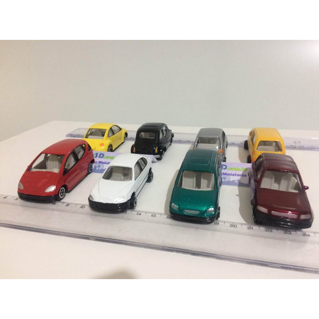 1 Carrinho Metal , 7cm Esc. 1:50, Cor Maquete Arquitetura  rodas giram