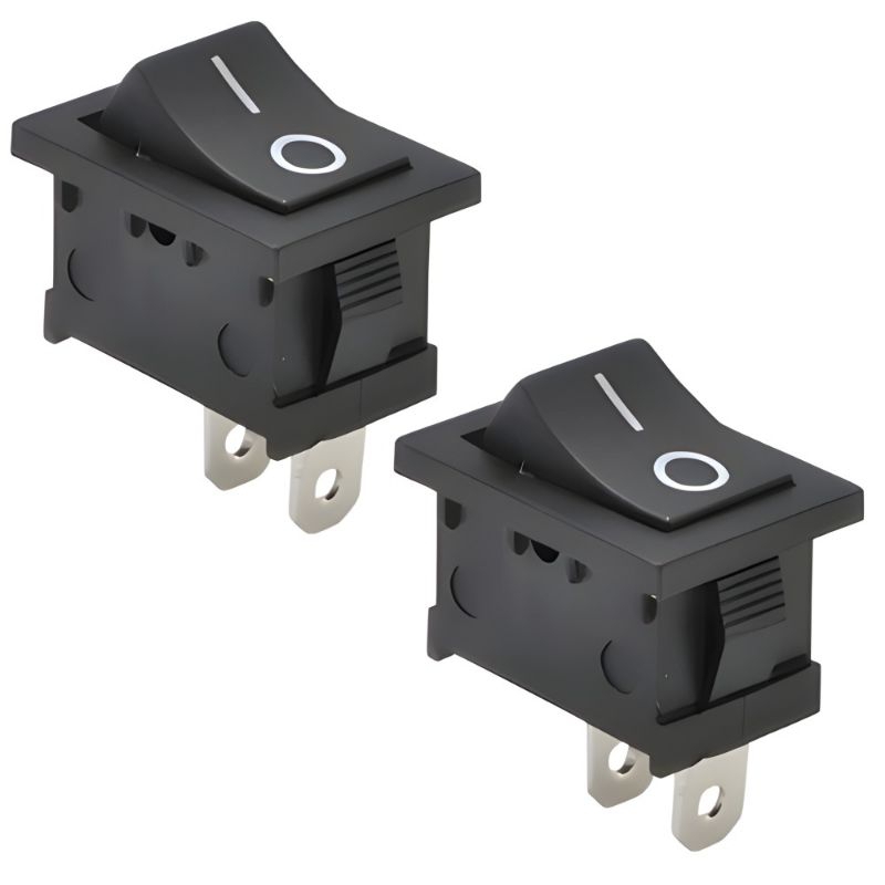 Kit Chaves Botão liga desliga Gangorra KCD101 6A 250V 10A 125V