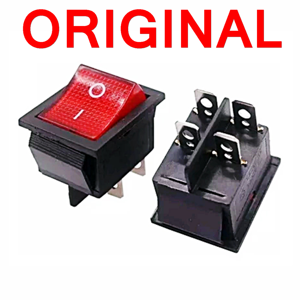chave gangorra power on off botão liga desliga para modulo amplificador de potencia unic zx pa NewVox 20a 125v ac 29123