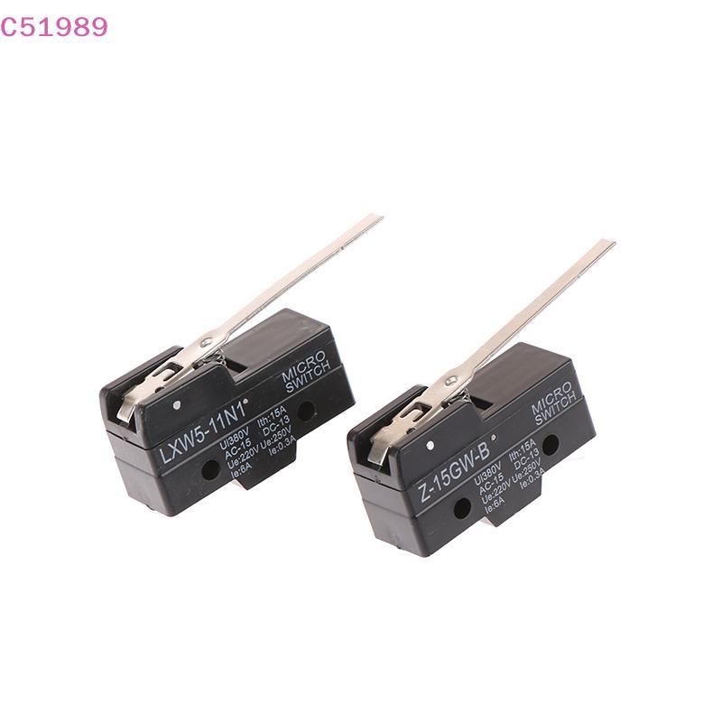 [kaan] LXW5-11N1/Z-15GW-B Micro Limit Switch Braço De Alavanca Longa SPDT Snap Action Interruptor De Viagem À Prova D'ág