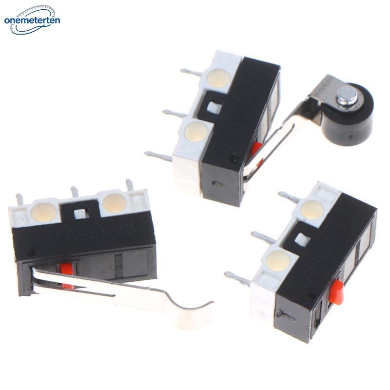 ONEME 20Pcs PCB Terminal Micro Limit Switch 3 Pinos SPDT NO NC 1A 125V Rolo Para Peças De Máquinas De Venda Automática