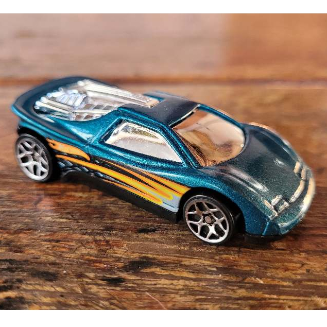 Hot Wheels - Speed Blaster Verde - Hot Wheels World Play Table 2003 (Fora da Embalagem) -1:64