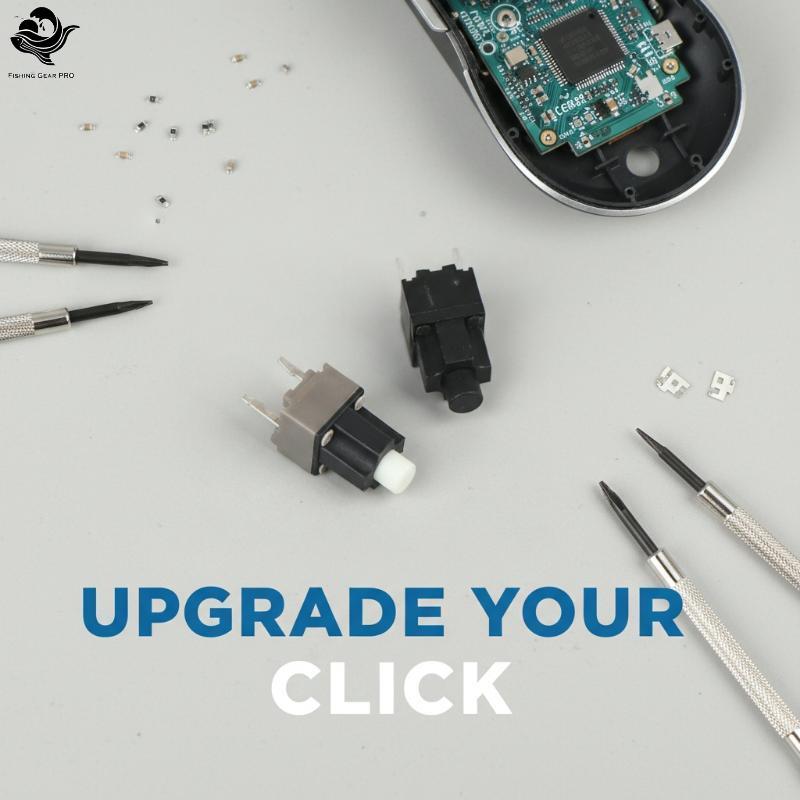 PFG 1/5 Peças Kailh Quadrado 2 Pinos Mouse Micro Interruptor Rolagem Botão Médio Acessórios Para Deathadder 2000 Altura
