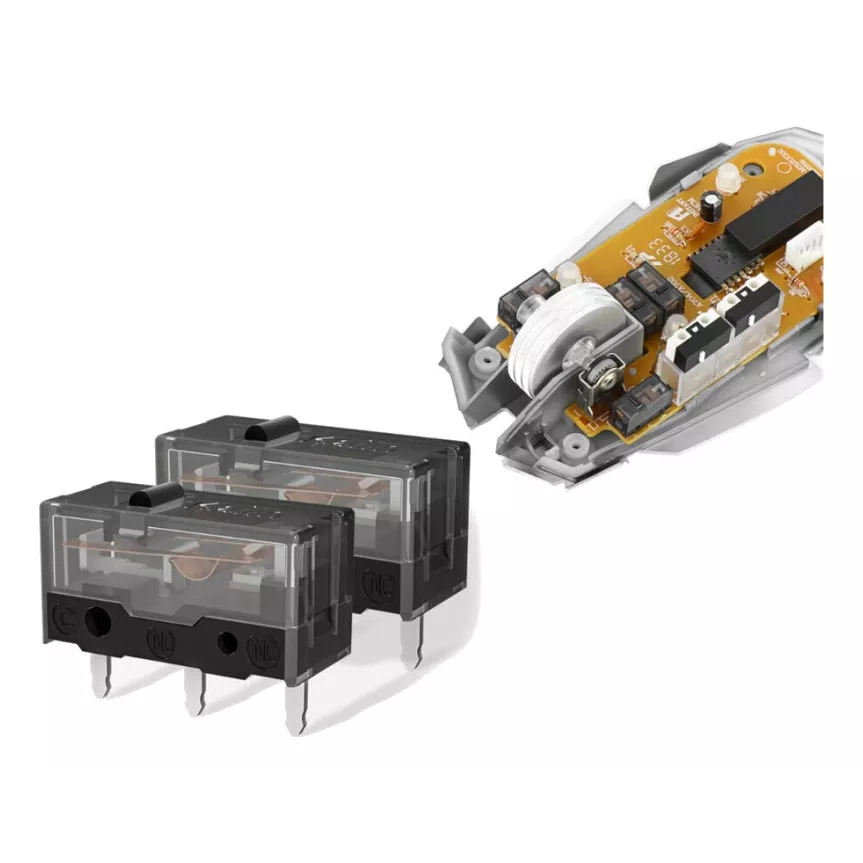 Micro Switch Kailh GM 8.0 P/ Mouse Gamer 2 Peças Melhor Que Omron