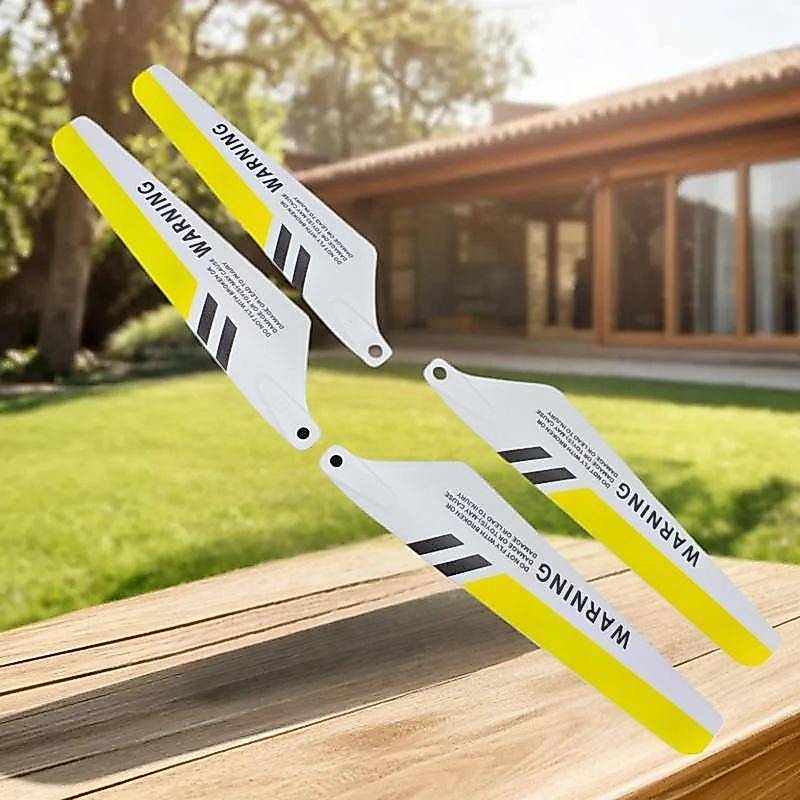 Nobleflyingsum 4 Unidades De Ventilador Principal Sobressalente des Para Rotor De Helicóptero RC Syma S107 Acessórios DI