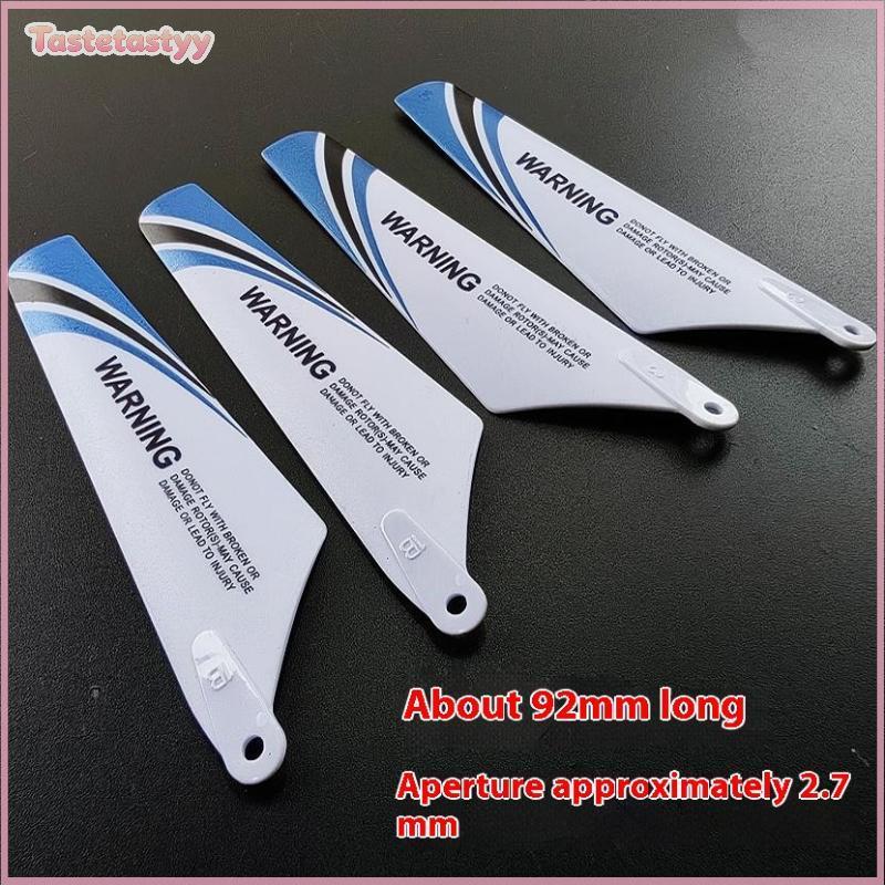 Tastetastyy 4 Peças Ventilador Principal Sobressalente Para Rotor De Helicóptero RC Syma S107 Acessórios DIY Presente Cr