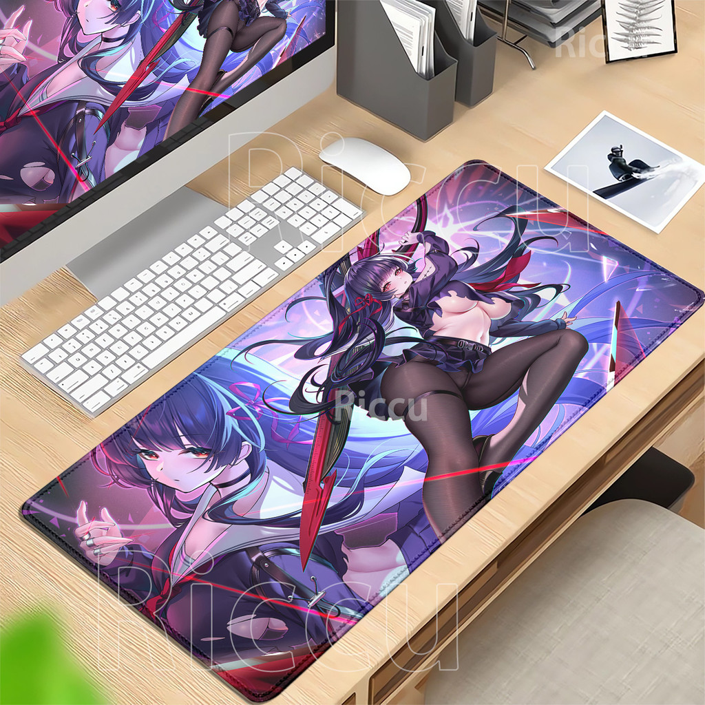 Wuthering Ondas Chisa PC Gaming Mouse Pad Acessórios De Escritório Antiderrapante E-sports Tapete De Mesa De Borracha Im