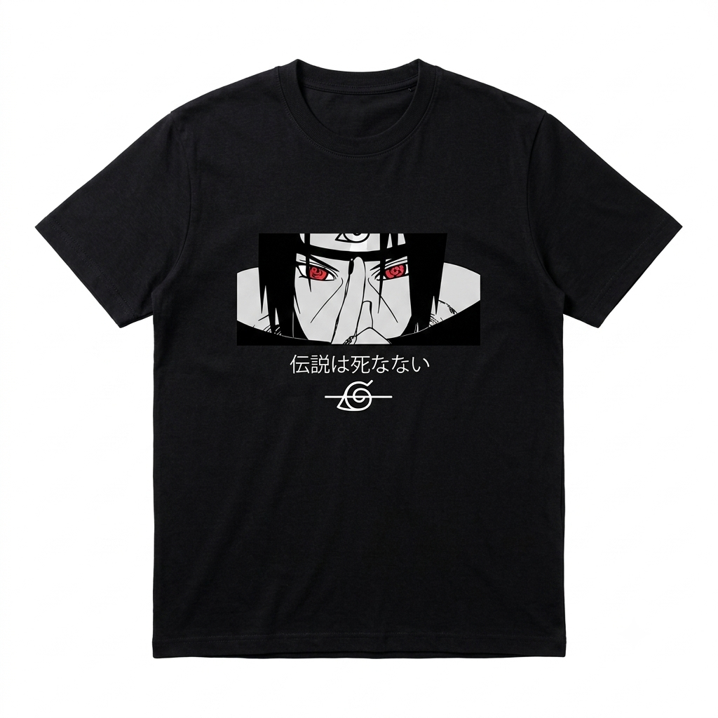 Camiseta Anime Unissex 100% Algodão Premium Estampa Geek Casual Manga Curta
