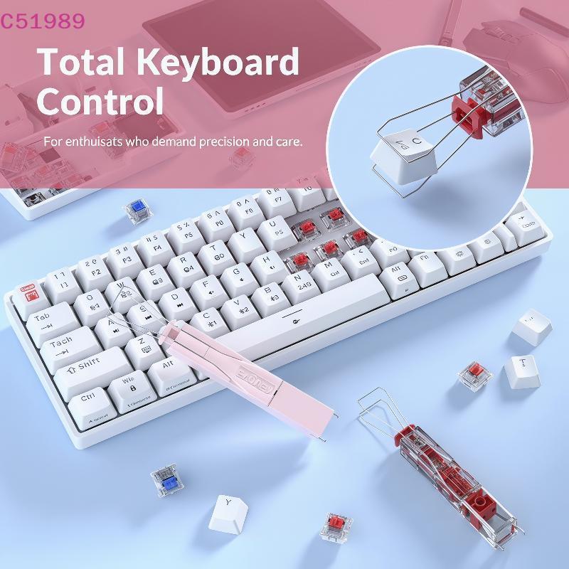 [kaan] Interruptores 2 Em 1 Avançados E Extrator De Teclas , Ideal Para Personalizar Teclados Mecânicos Hot Swap BR