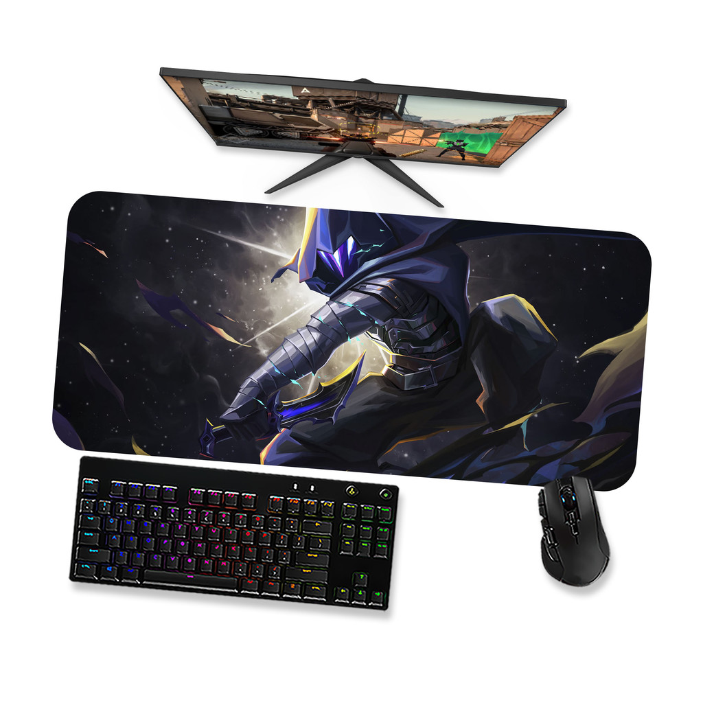 Mouse Pad Gamer Grande Valorant Omen 4 90x40 80x40 60x40 70x30 45x40