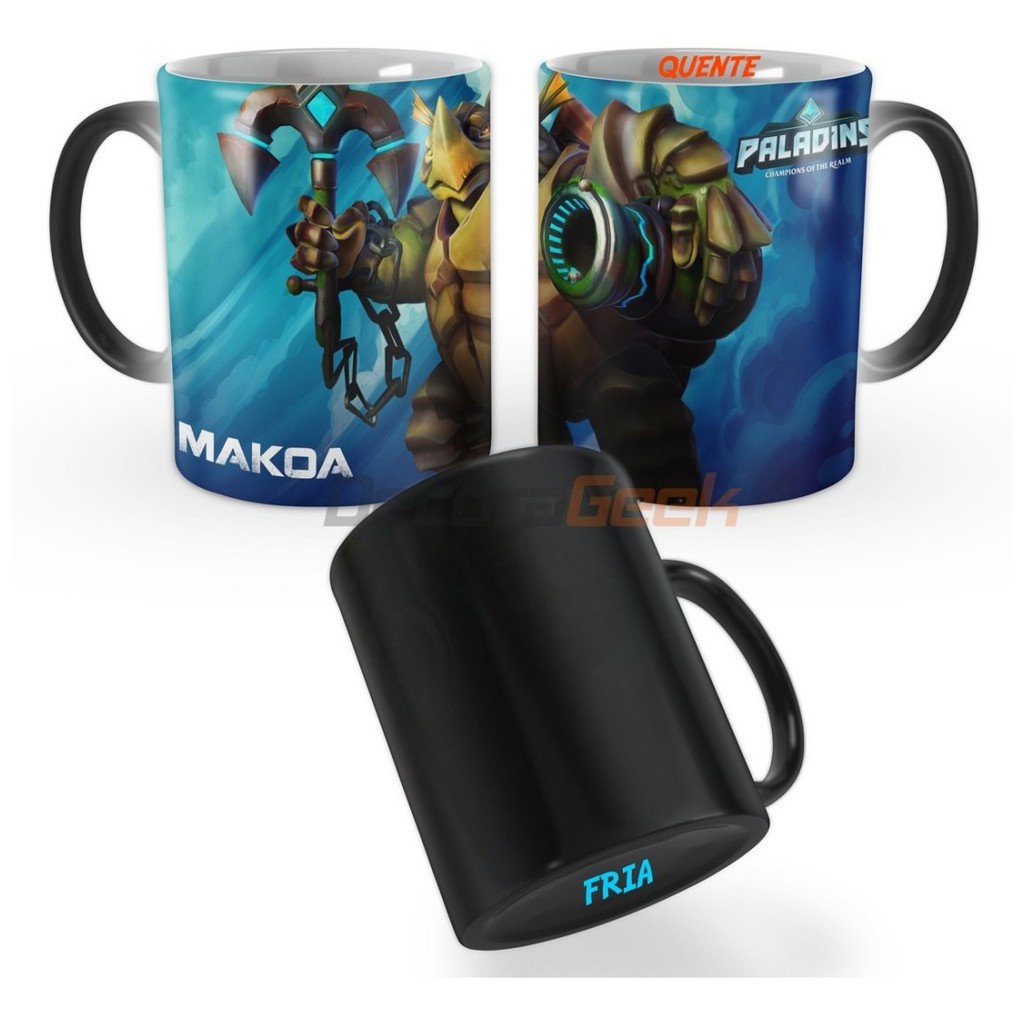 Caneca Mágica Paladins Makoa