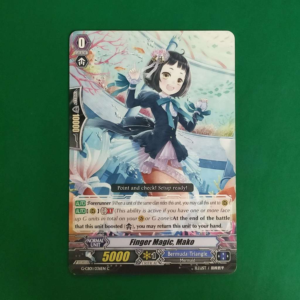 VAN-025 - Finger Magic, Mako - Cardfight Vanguard