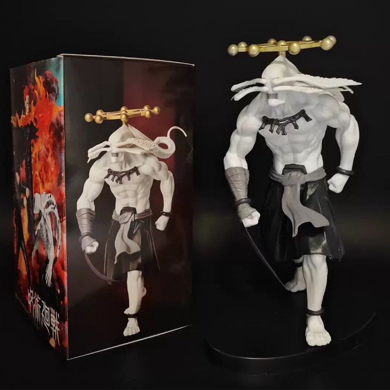 20.5cm Dos Desenhos Animados Japão Jujutsu Kaisen Anime Figura Mako Ra Mahoraga PVC Figuras De Ação Modelo Desktop Coleç