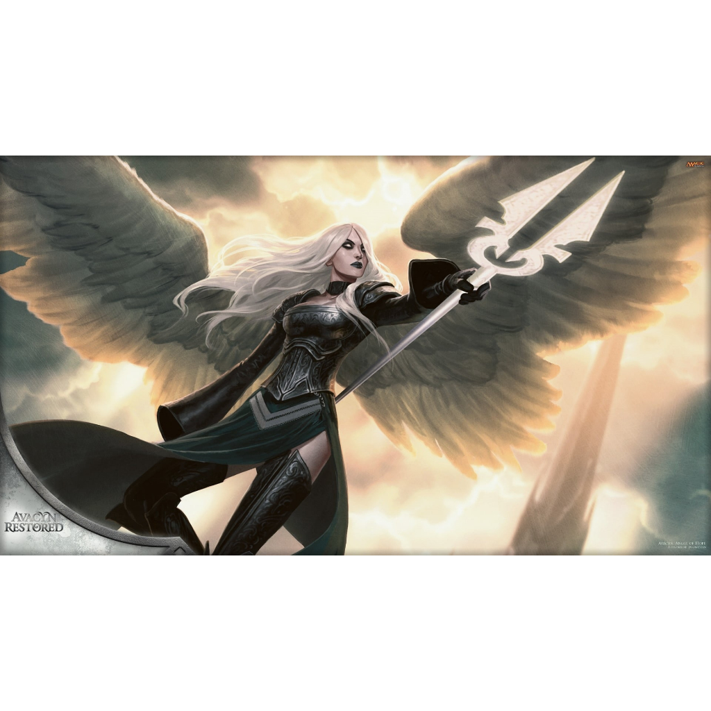 Magic The Gathering  Avacyn Angel of Hope Playmat e/ou Mousepad Gamer (58cmx 30cm)