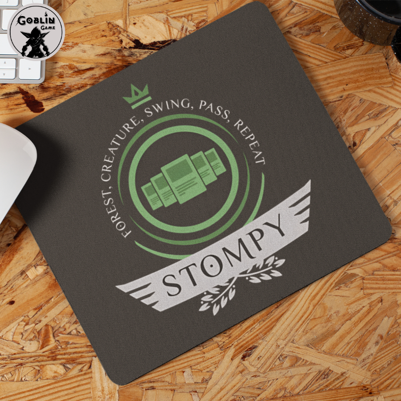 Mousepad Gamer Estampado Magic the Gathering Stompy Nerd Geek Mouse Pad PC Gamer Presente Criativo