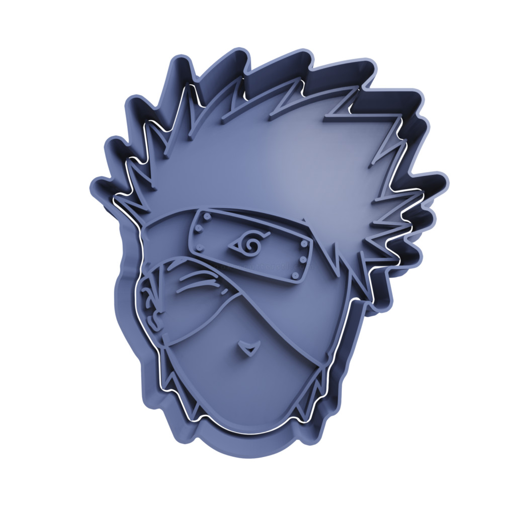 Cortador De Biscoito Kakashi Hatake - Naruto