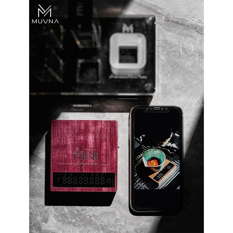 Qionghai City Shujie Pinchao Co., Ltd. MUVNA MUVNA Espresso Bean Madeira Maciça Balança Eletrônica Noz mini Café Intelig
