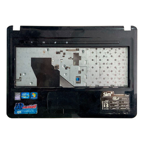 Carcaça Positivo Palmrest Sim+ 7520