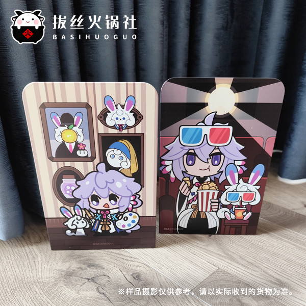 [Drawing Hot Pot Club] FGO FATE Merlin Fufu Fan Book Stand Assistir Filmes Desenho cos