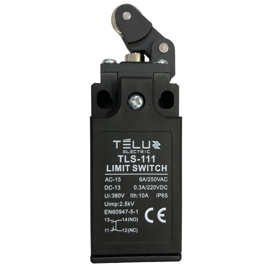Limit Switch Chave Fim De Curso Atuador Gatilho Rolete P/ Portões Automáticos