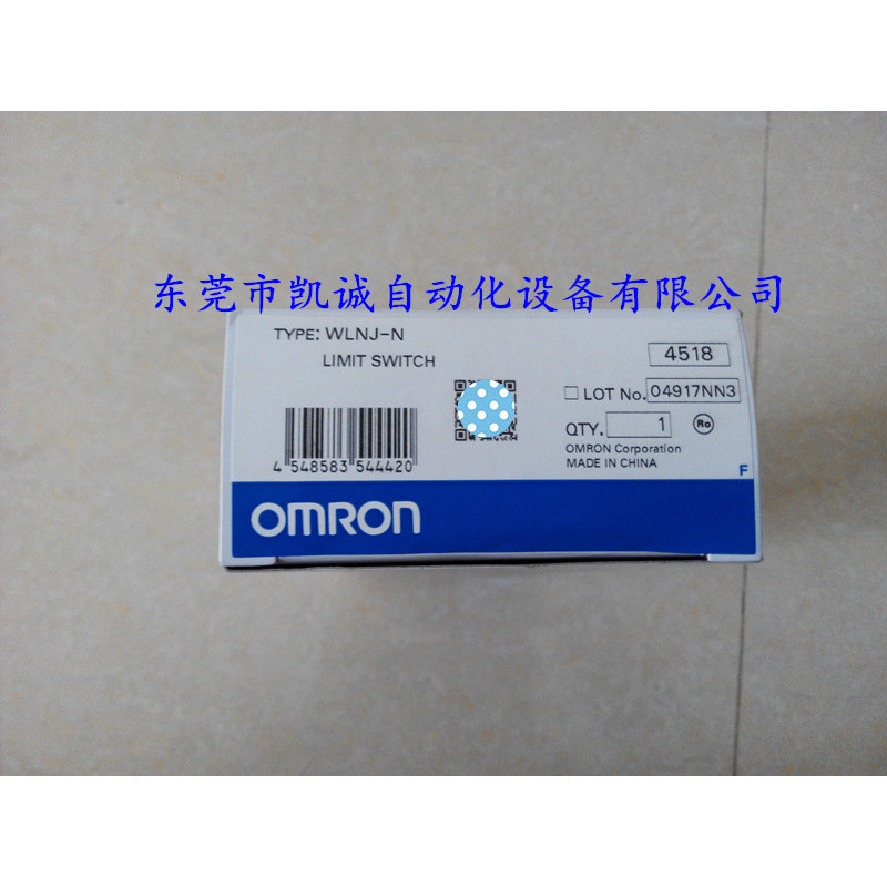 WLNJ-N Pronto estoque OMRON OMRON 2 Loop Limit Switch Diâmetro da mola do disco: φ 6.5