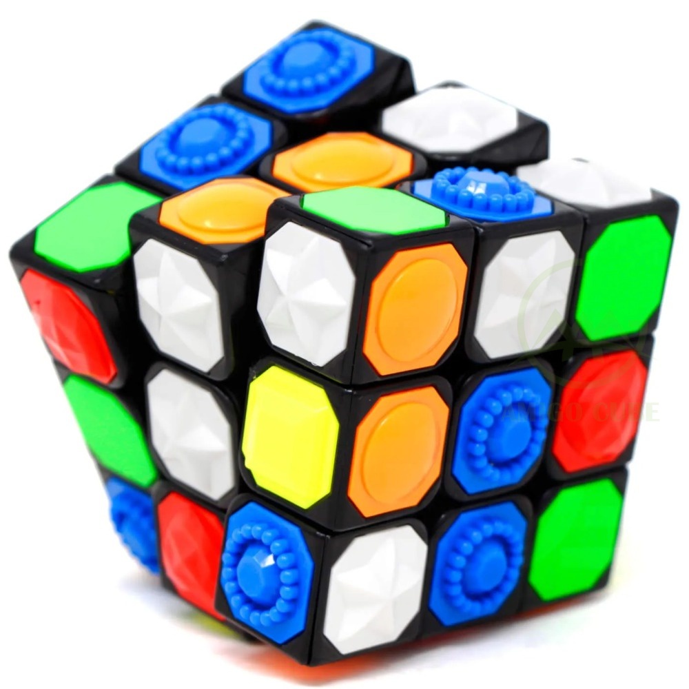 Cubo Mágico 3x3 YJ Tactile Cubo for Blind