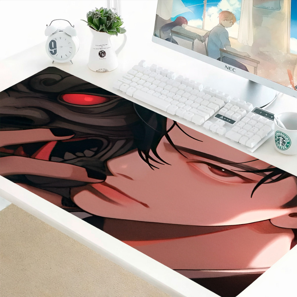 Mouse Pad Gaming Personalizado Masculino Gamer Desk Pad Speed Superfície Lisa Para Jogos e Trabalho em PC