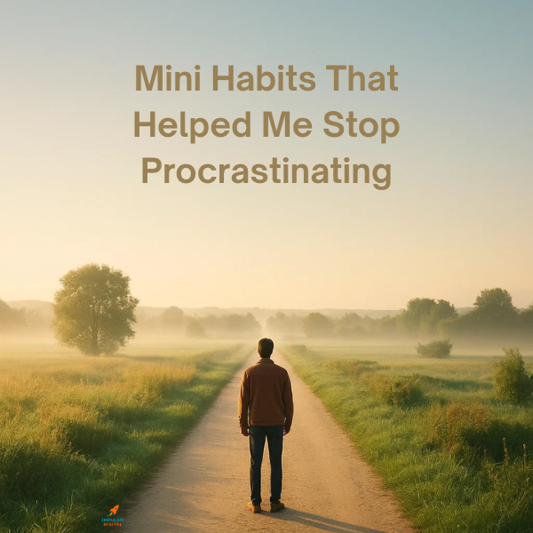 Mini Habits That Helped Me Stop Procrastinating
