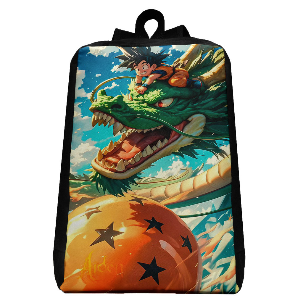 Mochila Anime Shenlong Dragon Ball Menina e Menino Infantil Volta as aulas