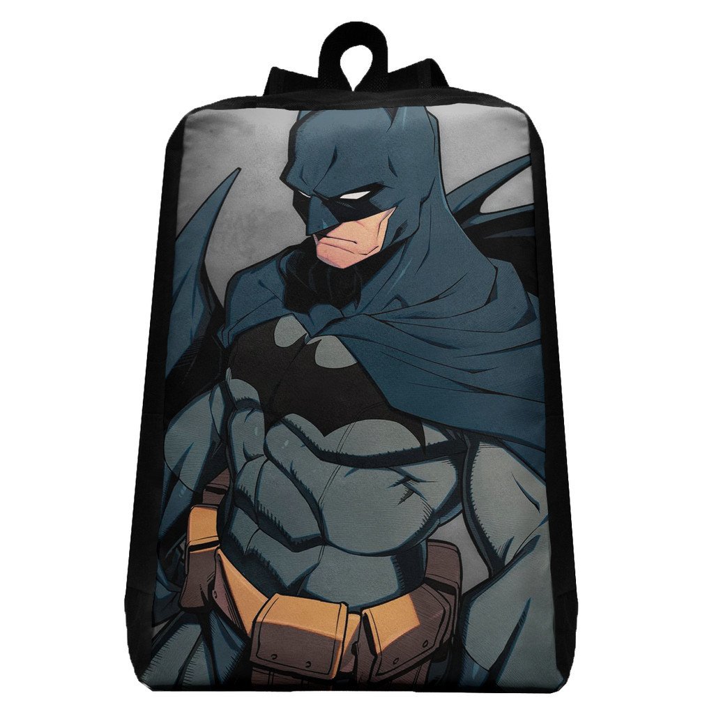 Mochila Batman Anime Desenho Menina e Menino Infantil Volta as aulas