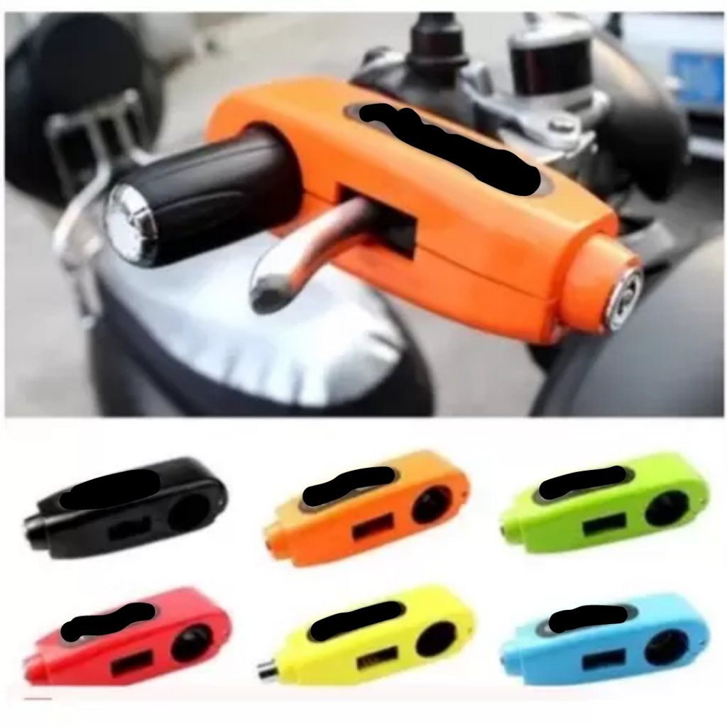 Trava Segurança Moto Manete Caps Lock Punho Manopla Freio Acelerador  Envio Já