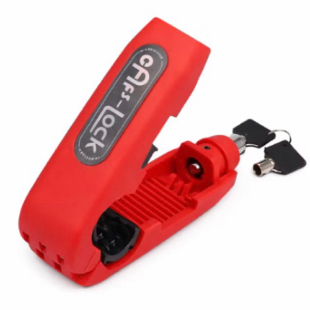 Trava De Manete Moto Anti-Furto Freio E Acelerador Universal Segurança Caps Lock