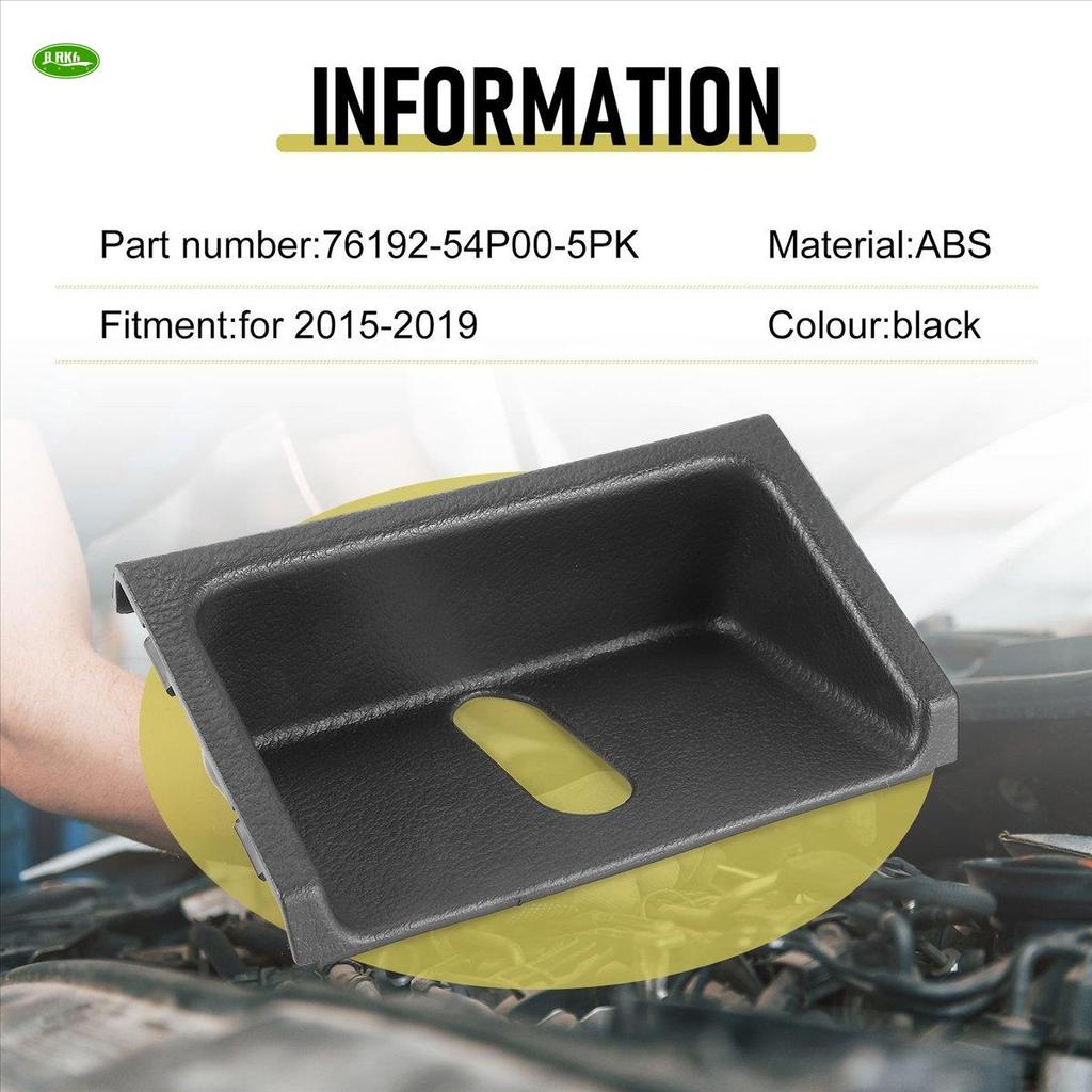 Acessórios Do Carro Extremidade Traseira Trunk Lock Cap Bloqueio Buraco Capa 76192-54P00-5PK Apto Para Nova Vitara 2015-